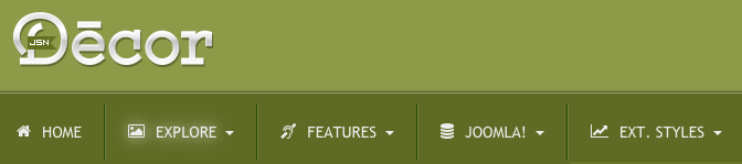 Main Menu Icons